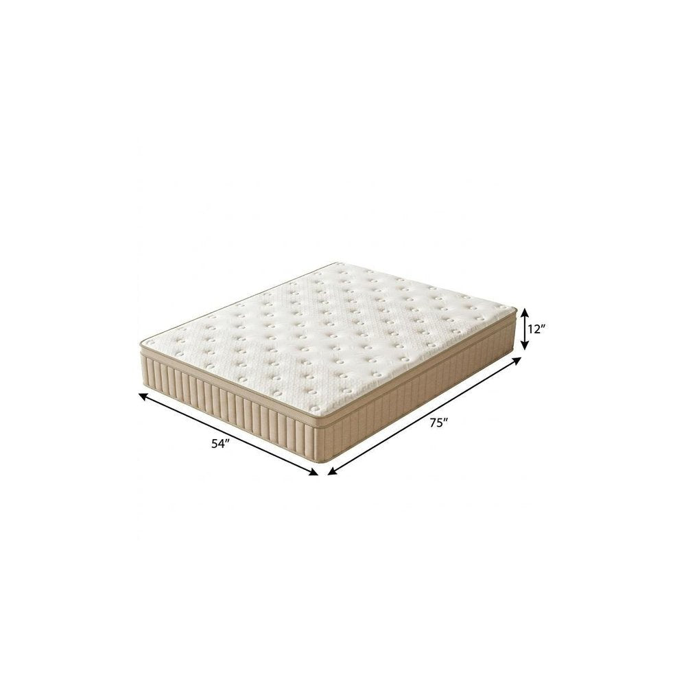12" Twin Gel Memory Foam Hybrid Mattress