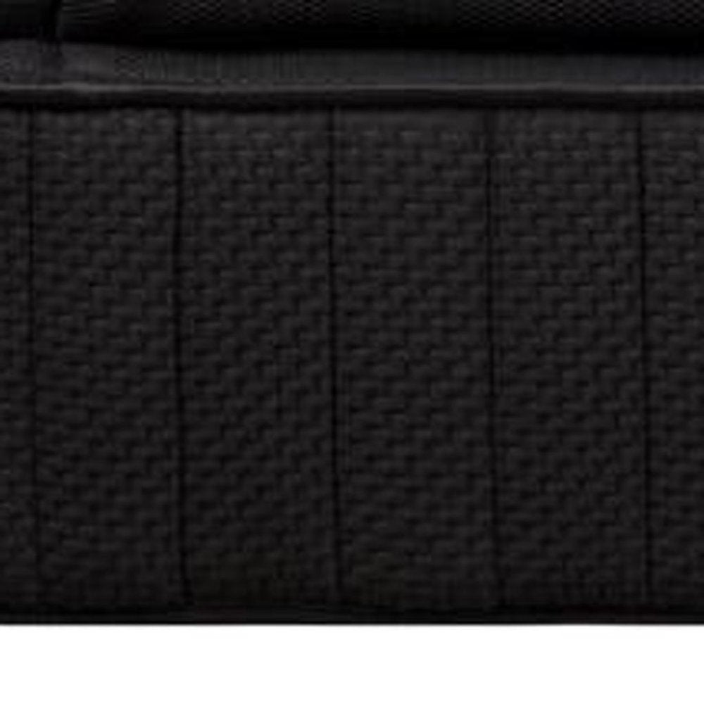 16" Graphite And Titanium Infused Twin Gel Memory Foam Ultra plush Hybrid Mattress