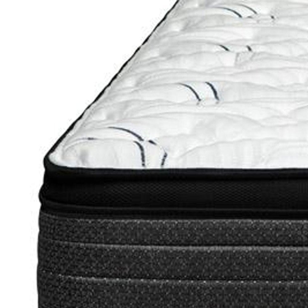 12" Twin Foam Plush Euro Top Hybrid Mattress