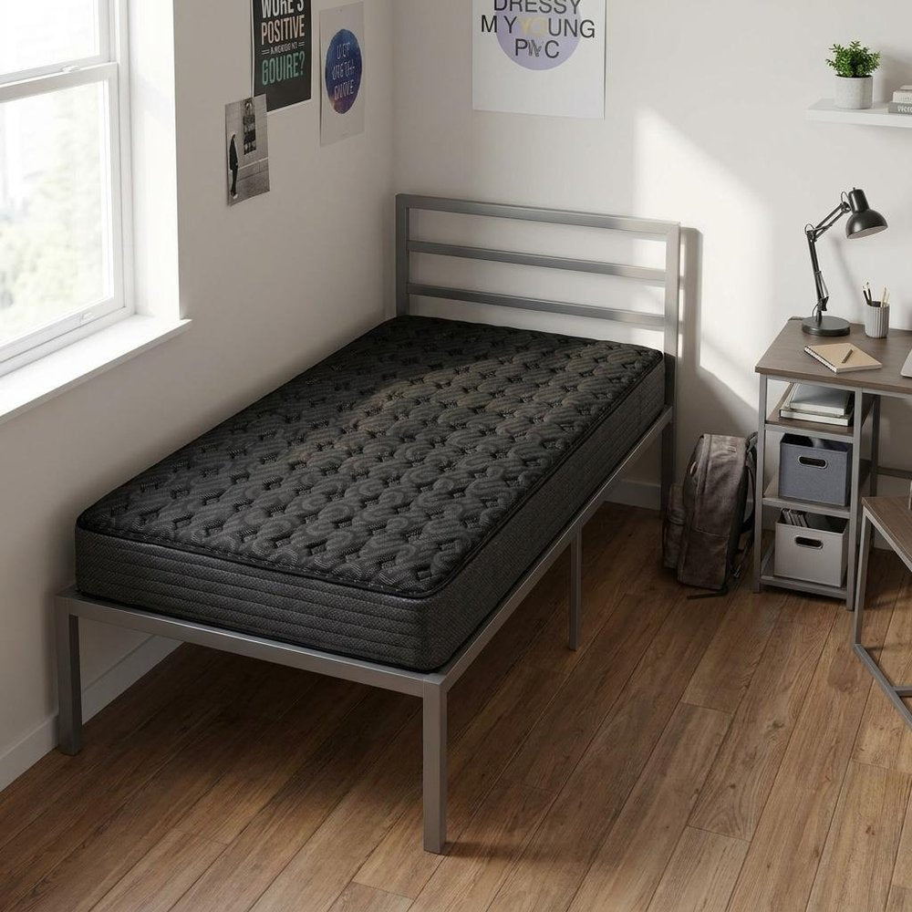13" Copper Infused Twin Gel Memory Foam Extra Firm Hybrid Mattress