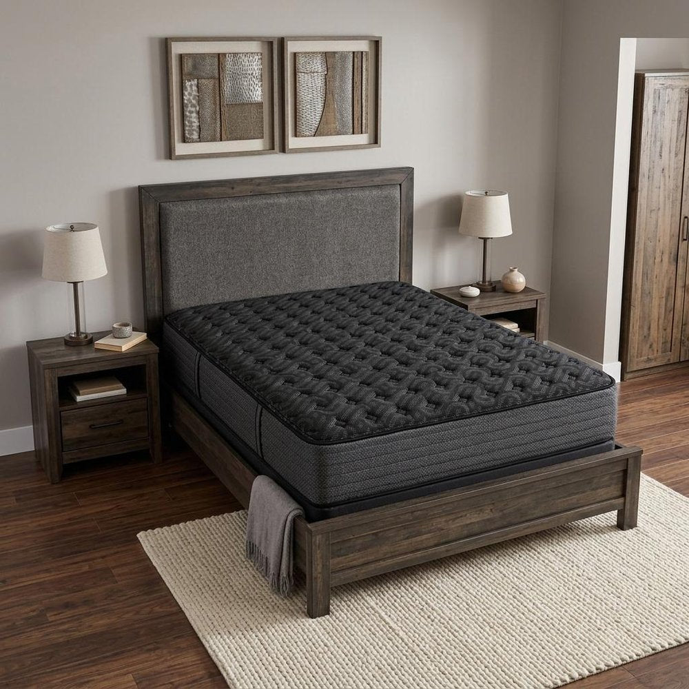 13" Copper Infused Twin Gel Memory Foam Firm Hybrid Mattress