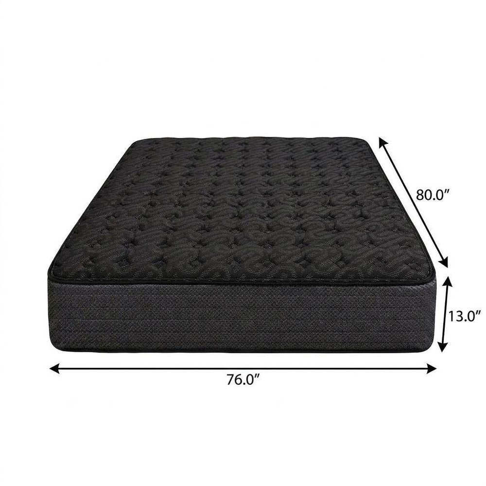 13" Copper Infused Twin Gel Memory Foam Firm Hybrid Mattress