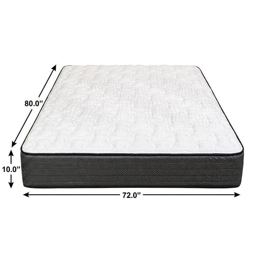 10" Twin Foam Firm Hybrid Mattress