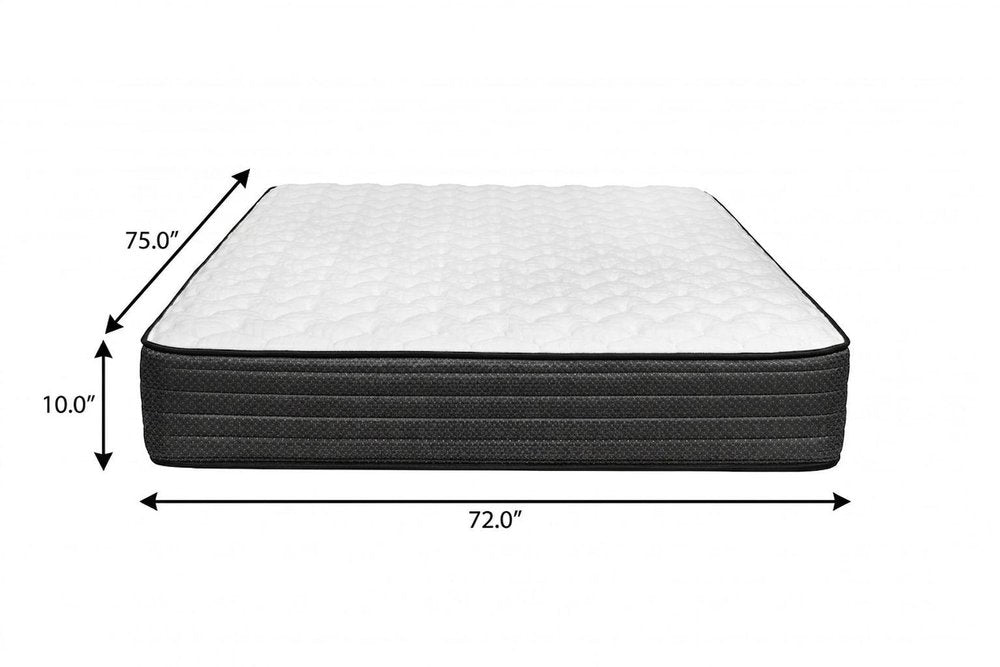10" Twin Foam Medium Hybrid Mattress