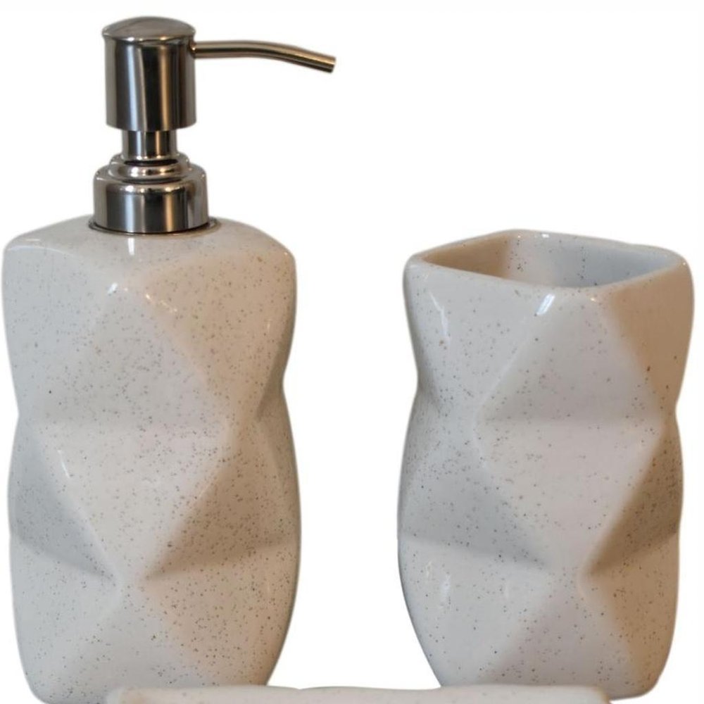 White Marble Three Chamber