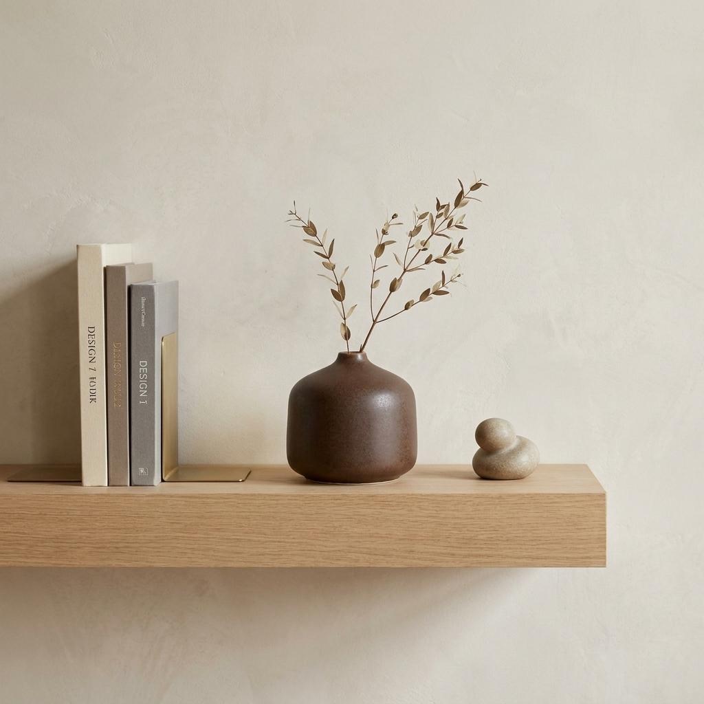 3" Brown Ceramic Bud Table Vase