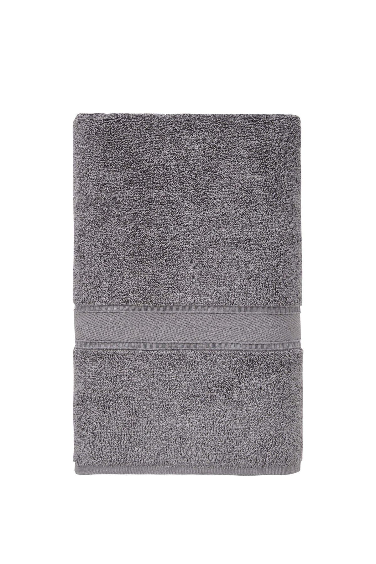 Dark Gray Turkish Cotton 40" X 60" Bath Sheet