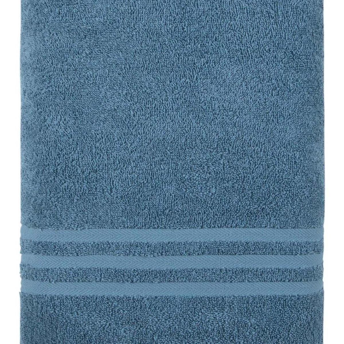 Aqua Turkish Cotton 35" X 66" Bath Sheet