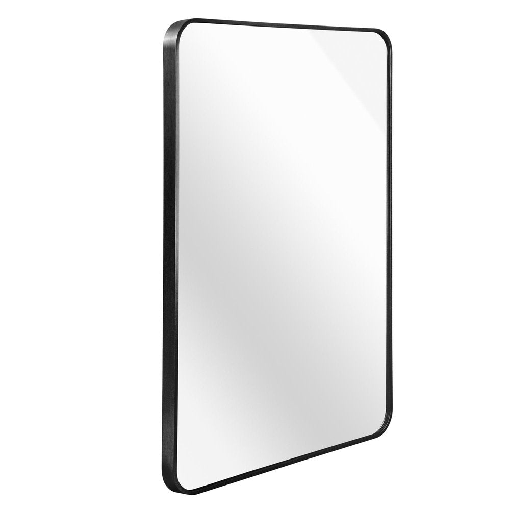 40" Silver Aluminum Framed Bathroom Vanity Mirror
