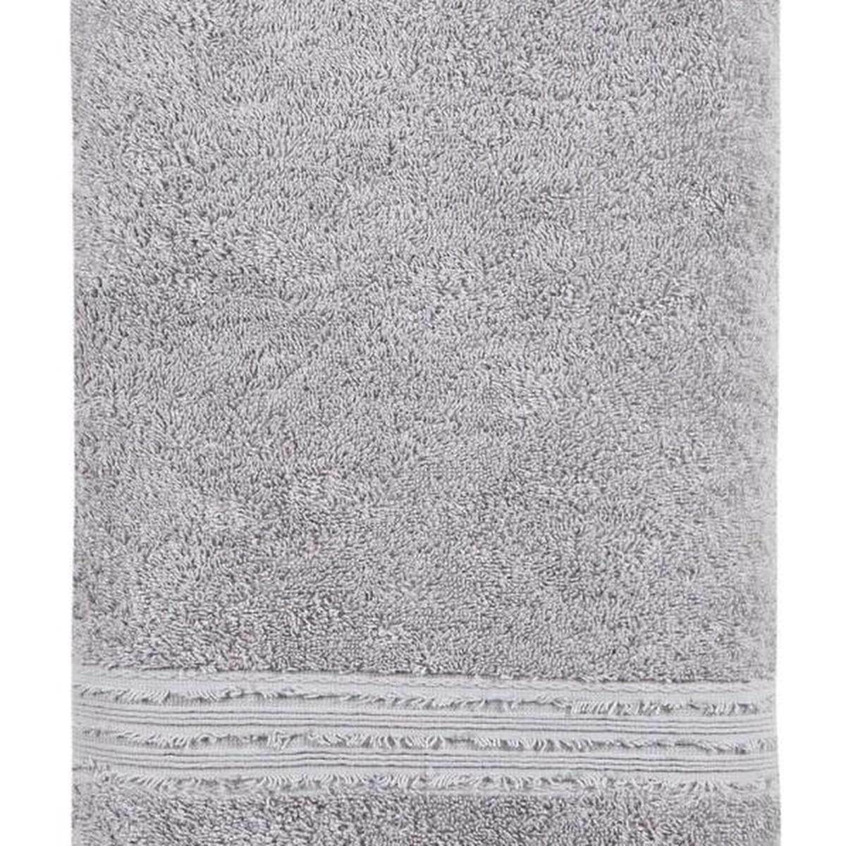 Light Gray Turkish Cotton 27" X 54" Bath Towel