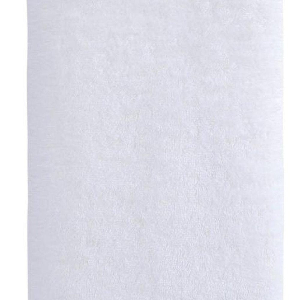 White Turkish Cotton 27" X 54" Bath Towel