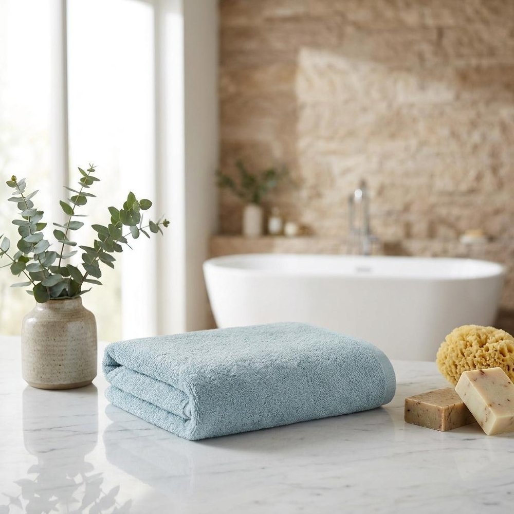 White Turkish Cotton 27" X 54" Bath Towel