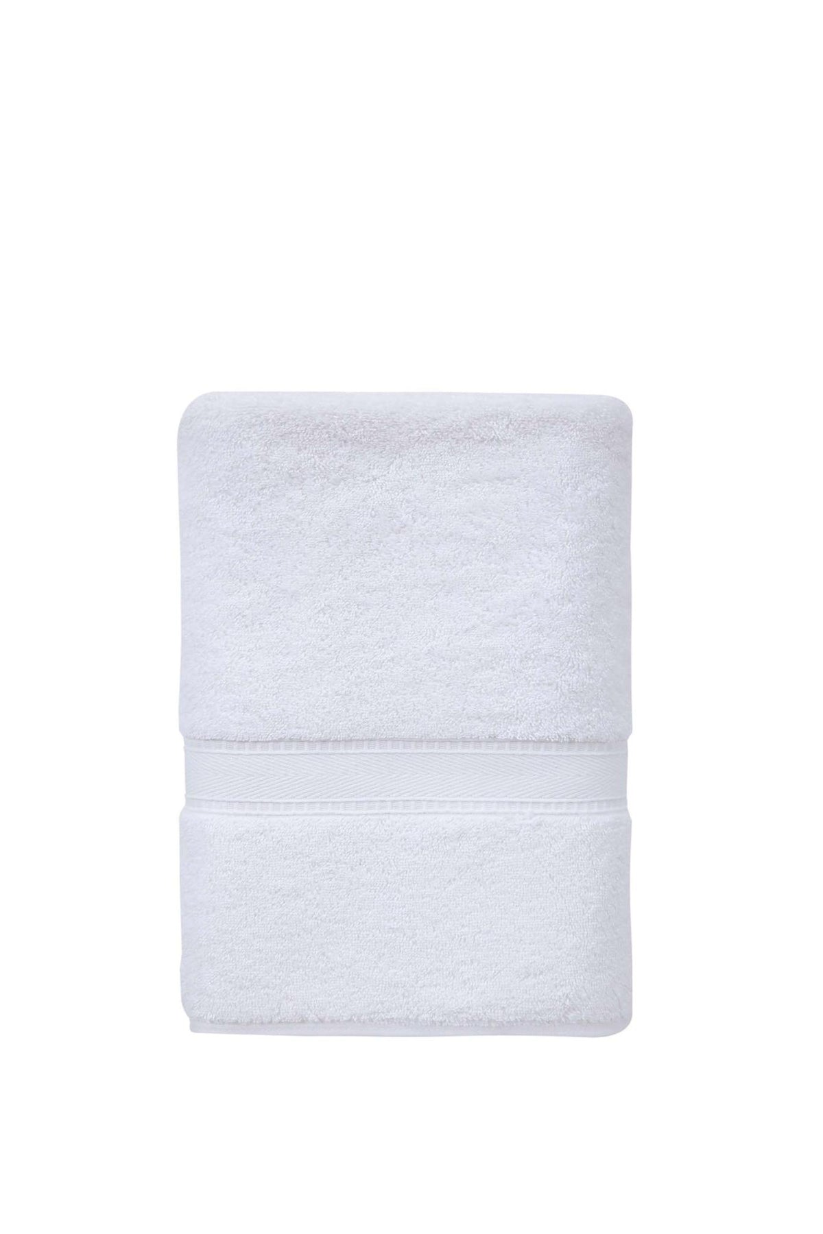 White Turkish Cotton 27" X 54" Bath Towel