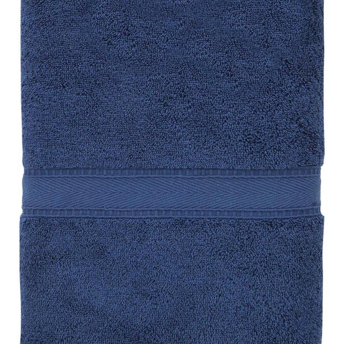 Navy Blue Turkish Cotton 27" X 54" Bath Towel
