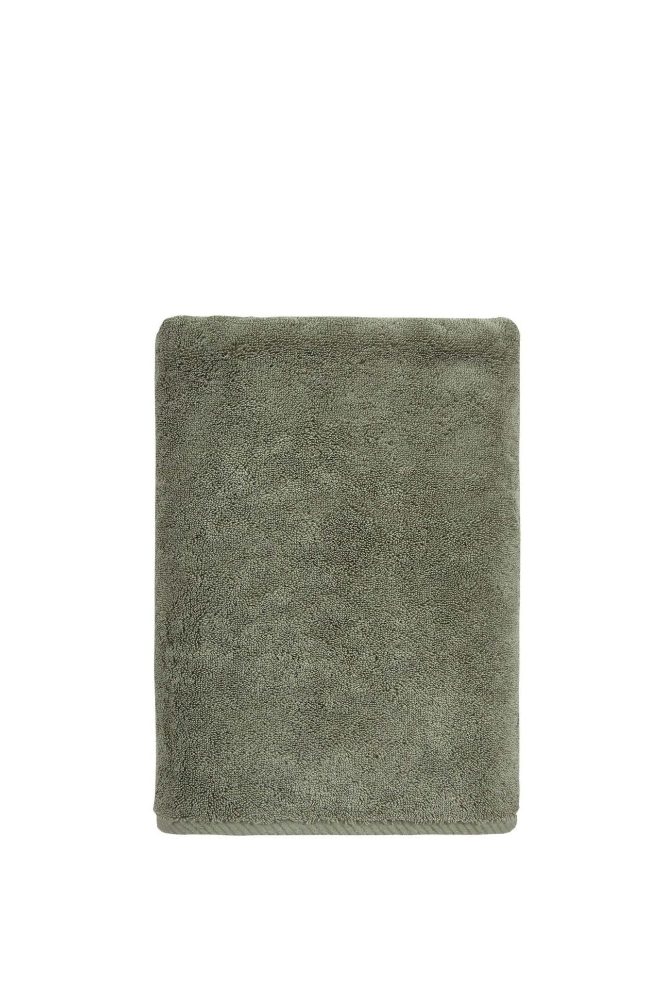Green Turkish Cotton 27" X 54" Bath Towel