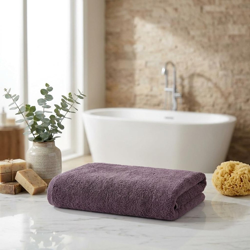 White Turkish Cotton 27" X 54" Bath Towel