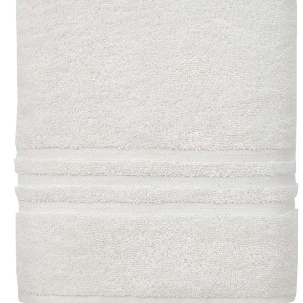 White Turkish Cotton 27" X 54" Bath Towel
