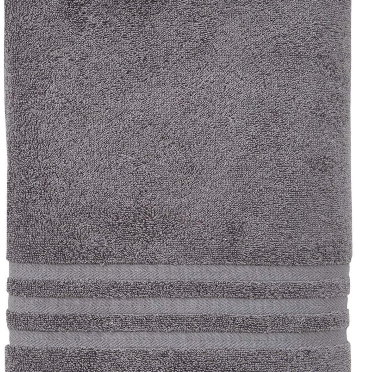 Dark Gray Turkish Cotton 27" X 54" Bath Towel