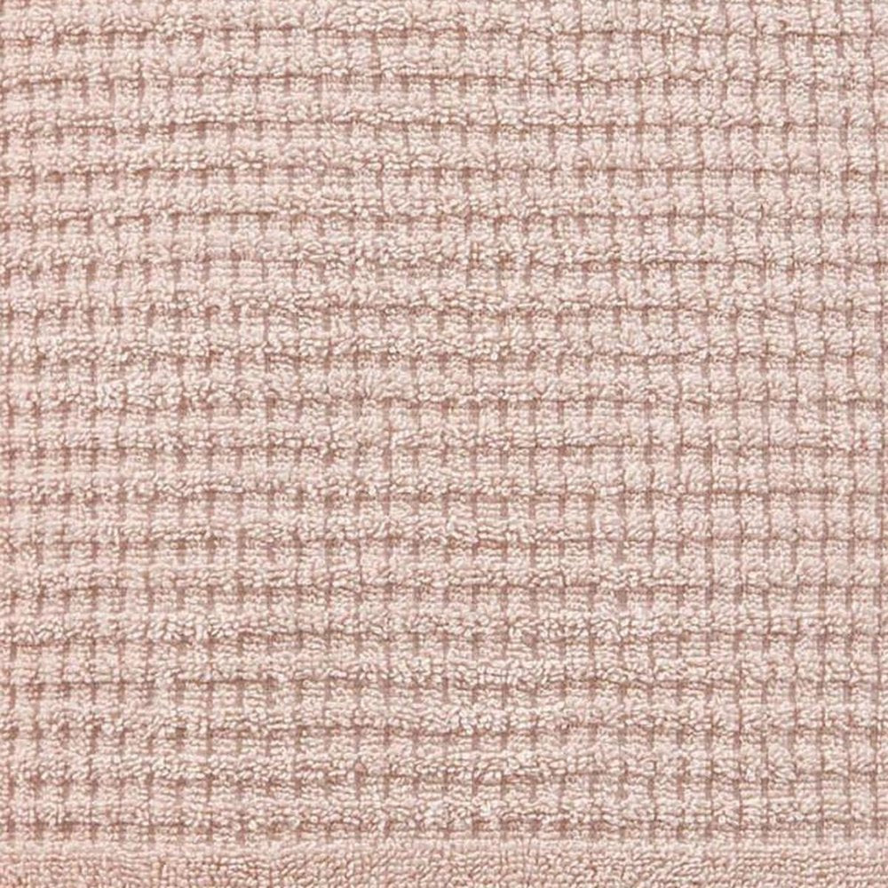 White Turkish Cotton 27" X 54" Checkered Bath Towel