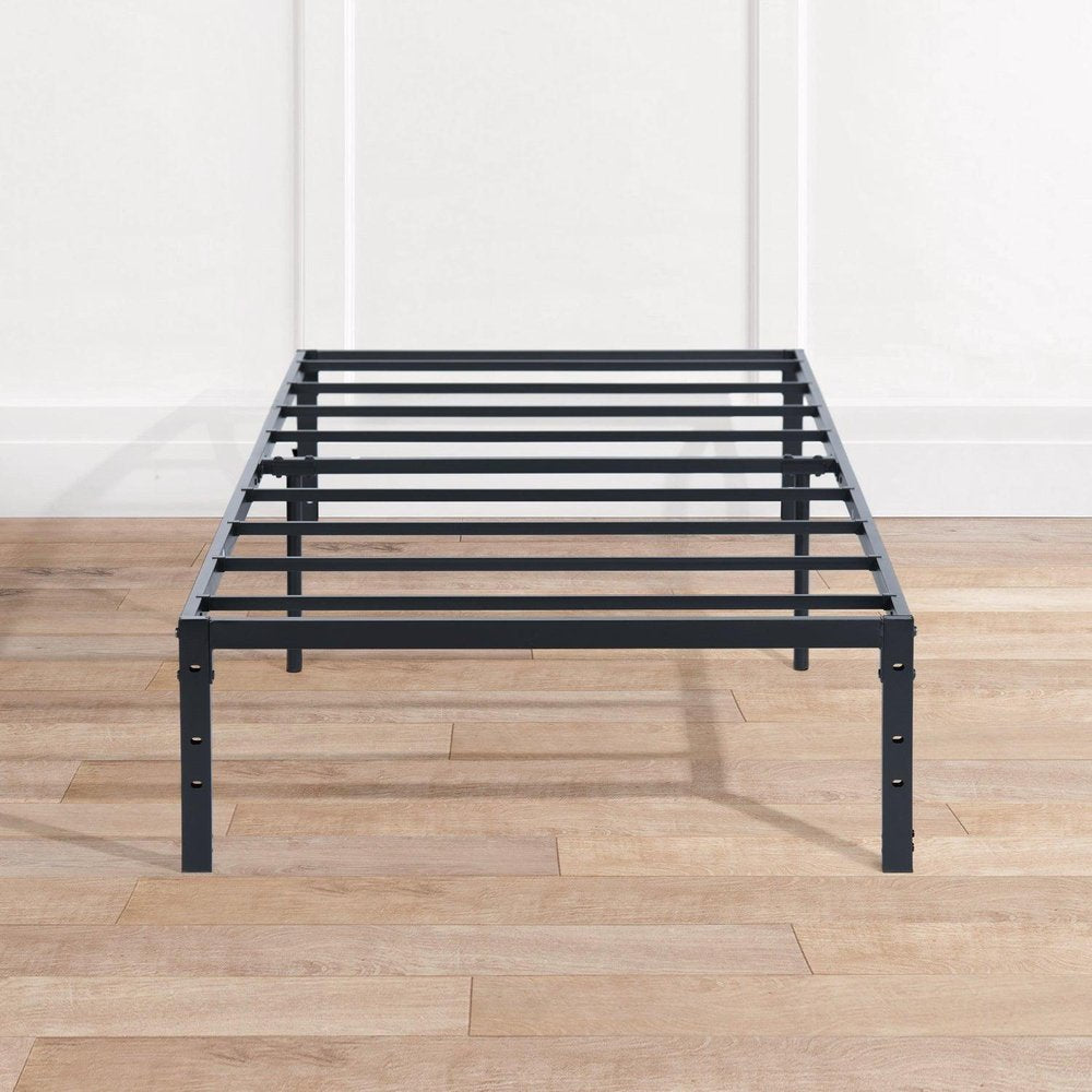Black Steel Full Bed Frame
