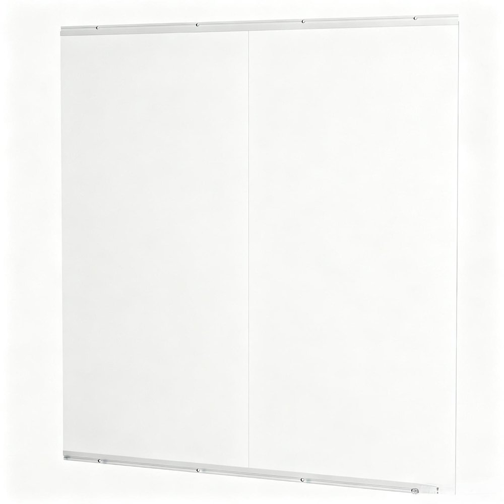 Set of Two Frameless Full Length Mirror