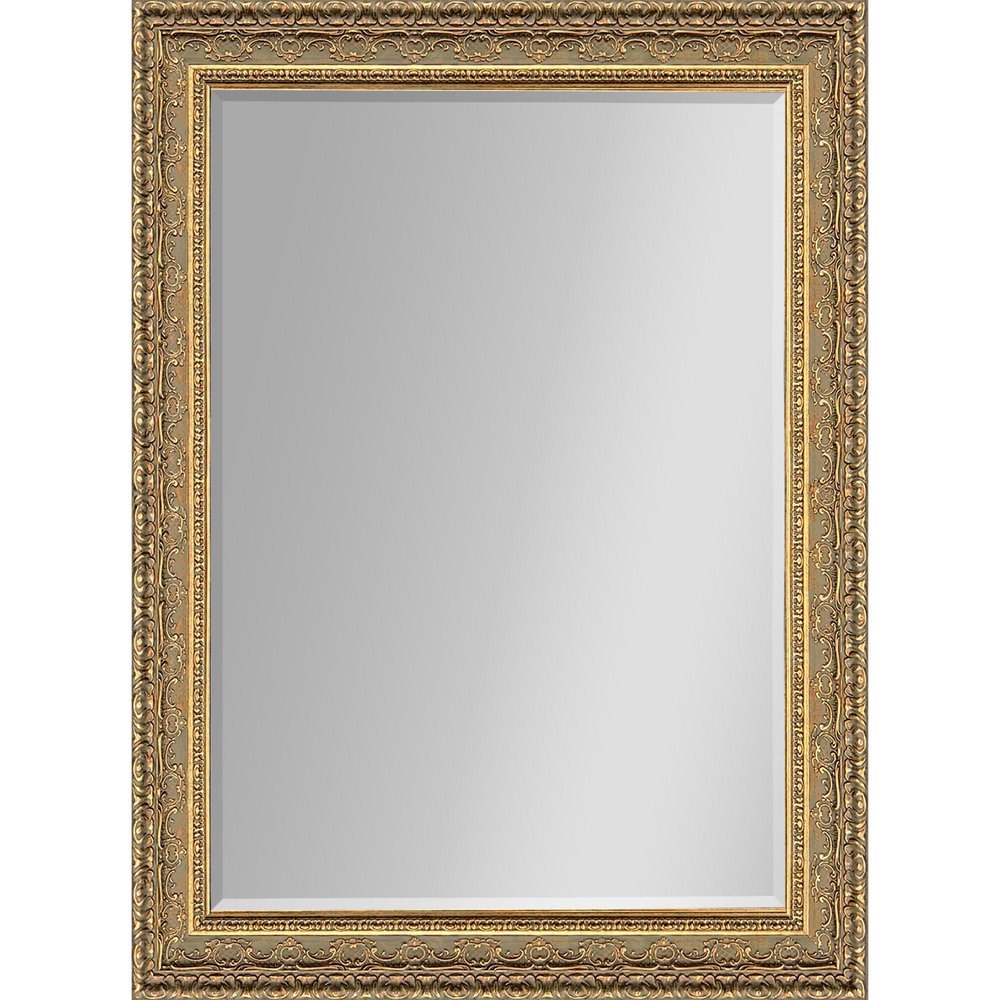 44" Gold Ornate Framed Accent Mirror