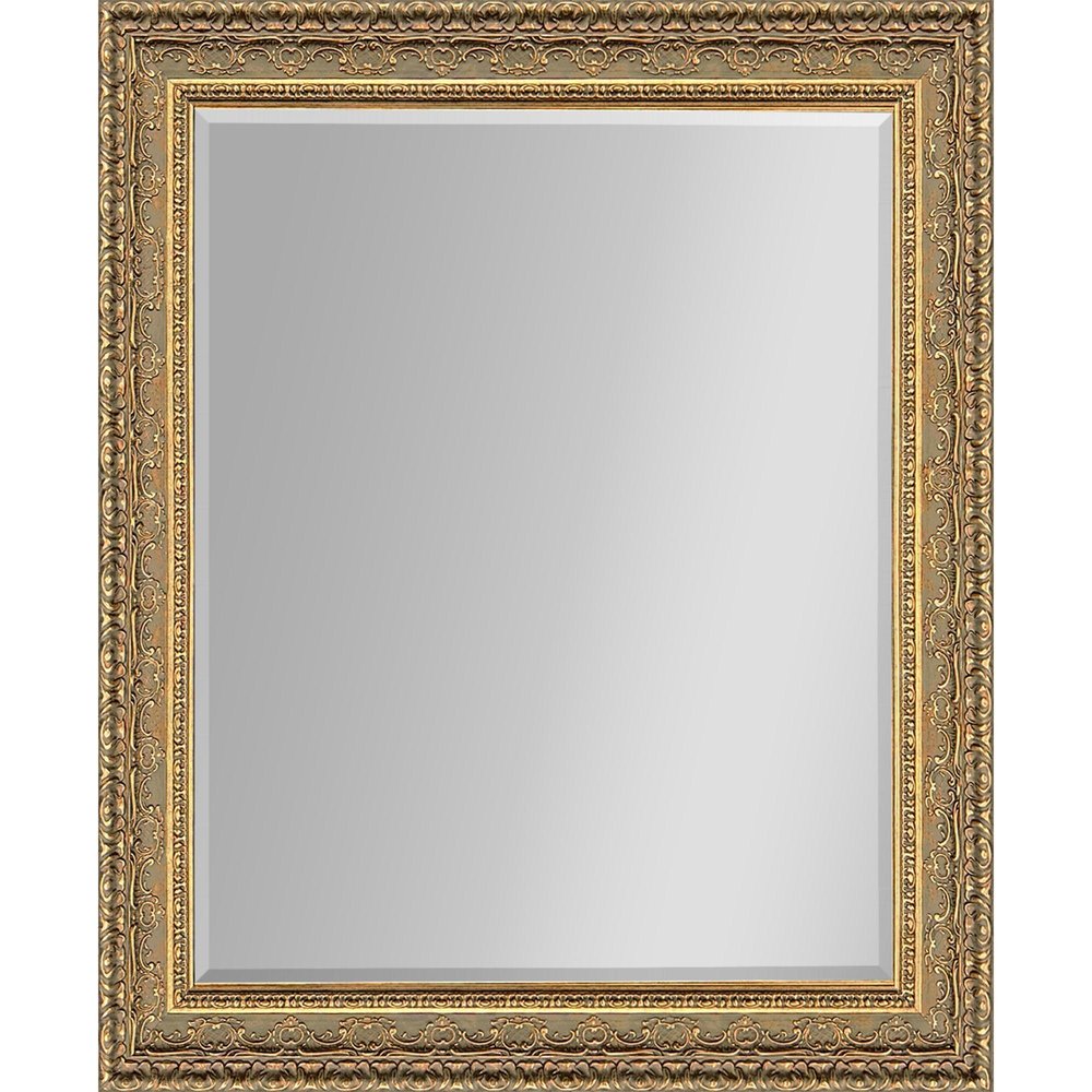48" Gold Ornate Framed Accent Mirror