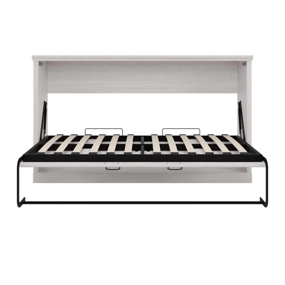 Natural Solid Wood Twin Murphy Bed