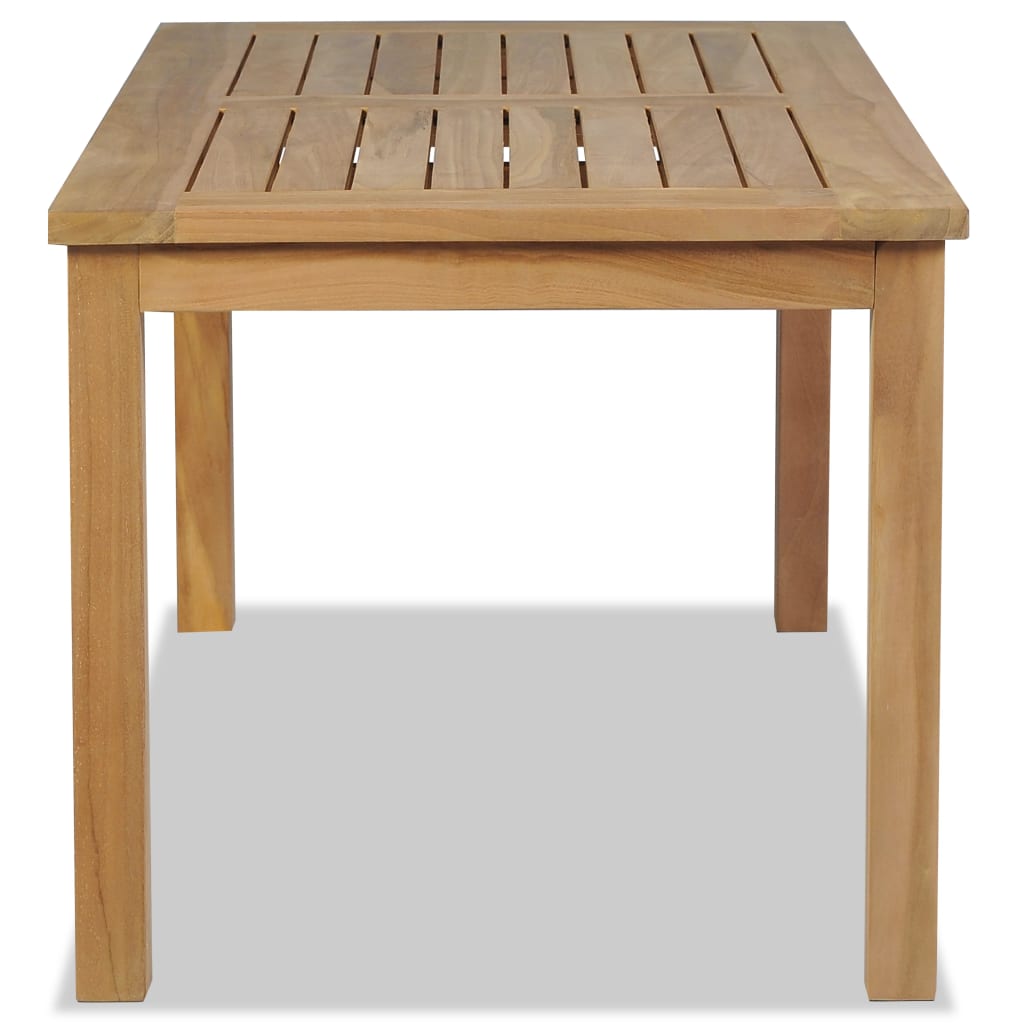 vidaXL Coffee Table Teak 35.4"x19.7"x17.7"-1