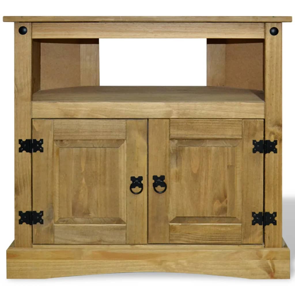 vidaXL Console Table Mexican Pine Corona Range 31.5"x16.9"x30.7"-3