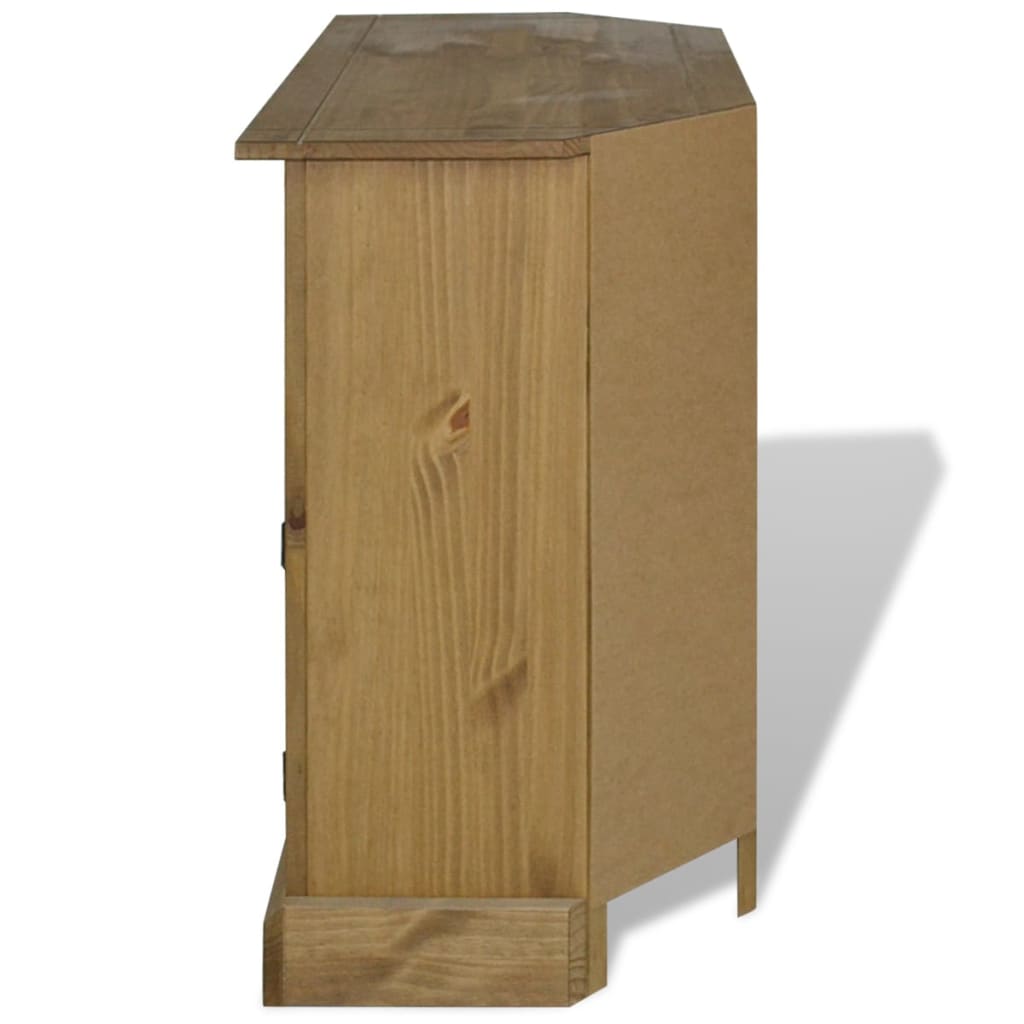 vidaXL Console Table Mexican Pine Corona Range 31.5"x16.9"x30.7"-4