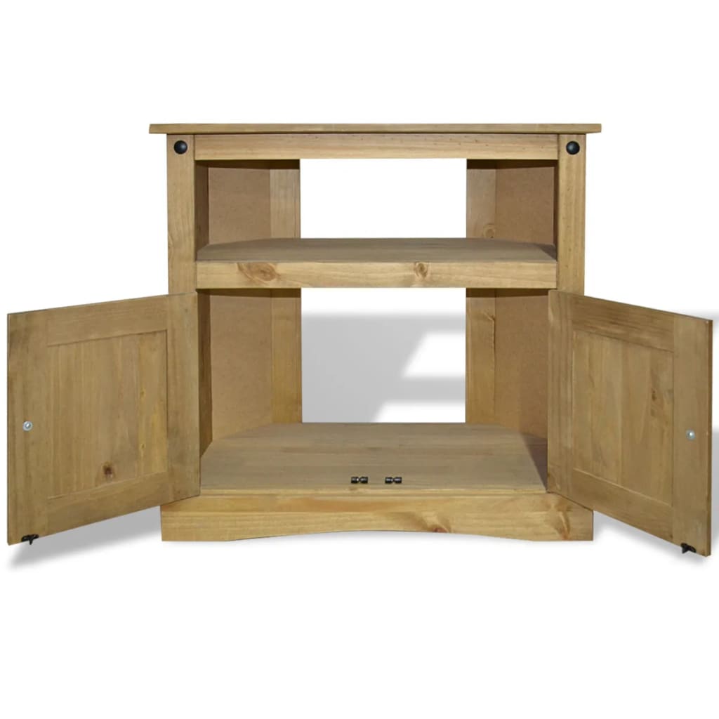 vidaXL Console Table Mexican Pine Corona Range 31.5"x16.9"x30.7"-5