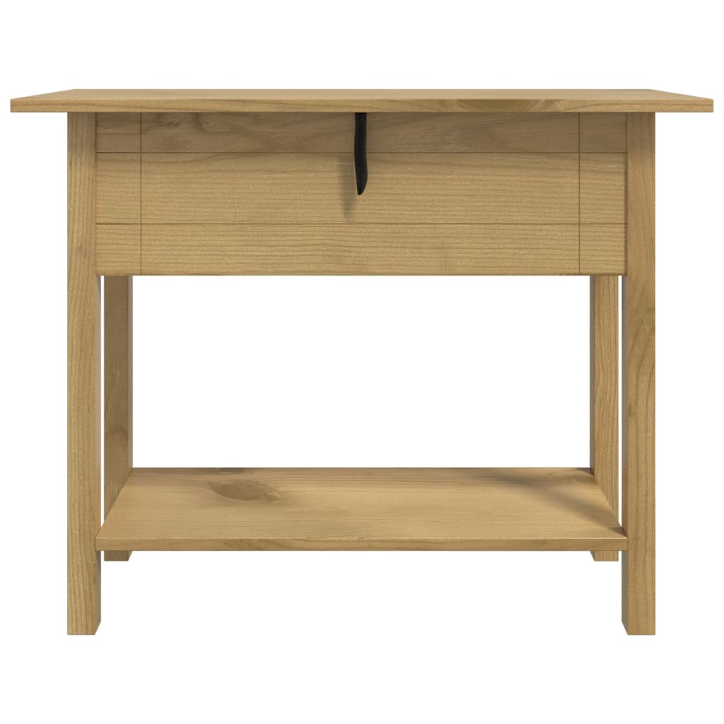 vidaXL Console Table Mexican Pine Corona Range 36.6"x13.6"x28.7"-7