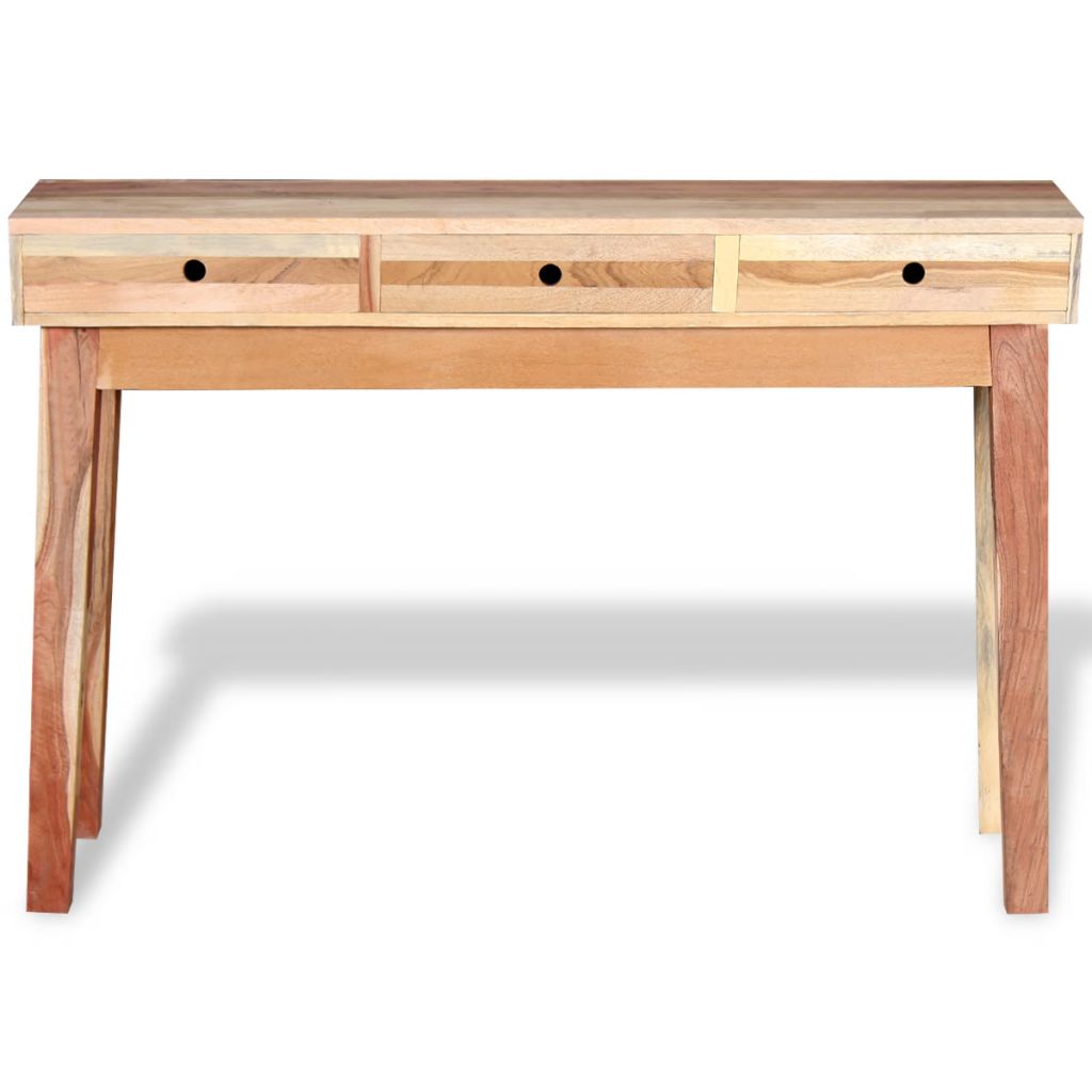 vidaXL Console Table Solid Reclaimed Wood-5