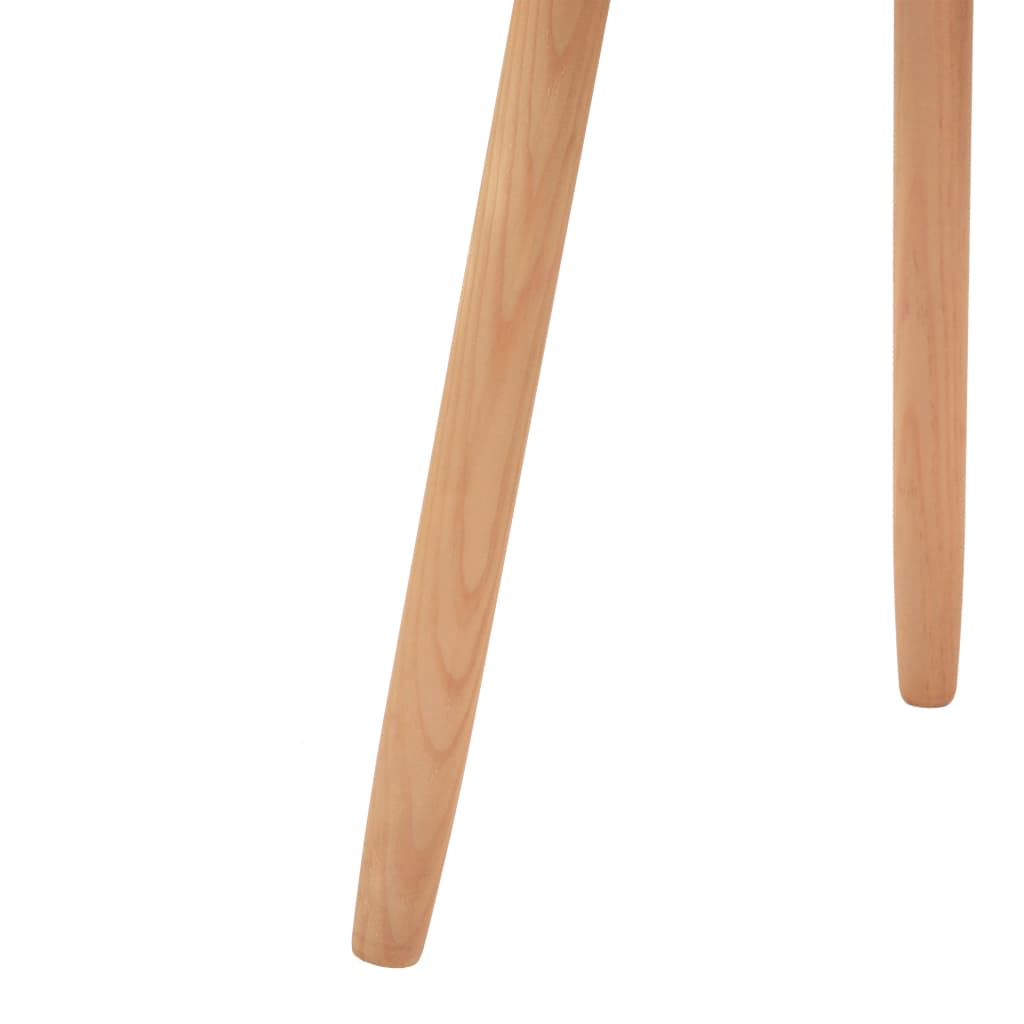 vidaXL Side Table Set of 2 Round End Sofa Table Coffee Table Solid Pinewood-20