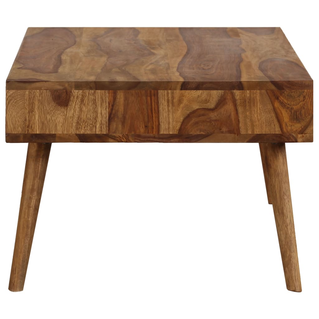 vidaXL Coffee Table 43.3"x19.7"x13.8" Solid Sheesham wood-4