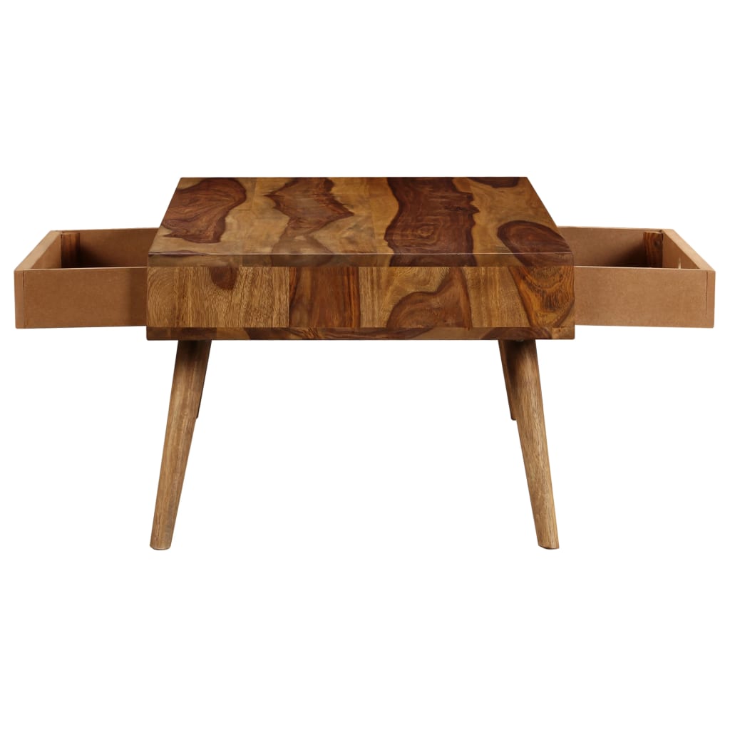 vidaXL Coffee Table 43.3"x19.7"x13.8" Solid Sheesham wood-6