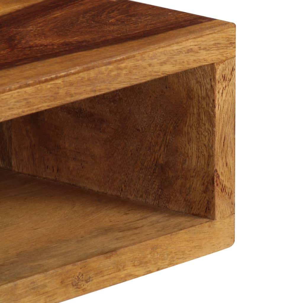 vidaXL Coffee Table 43.3"x19.7"x13.8" Solid Sheesham wood-9