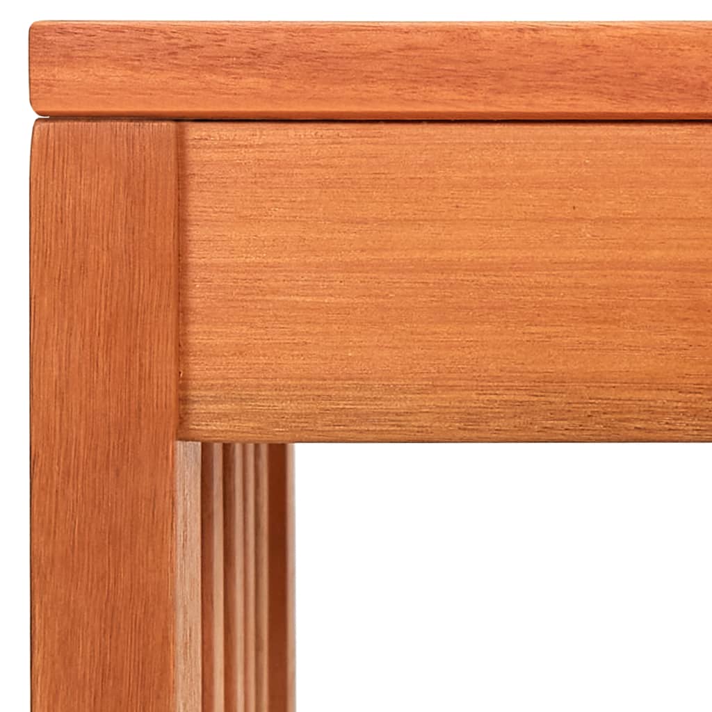 vidaXL Patio Bench 51.2" Solid Eucalyptus Wood-2