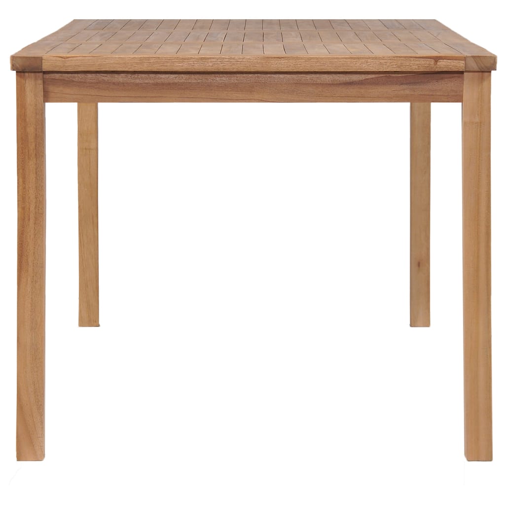 vidaXL Outdoor Dining Table Patio Table Garden Porch Furniture Solid Teak Wood-3