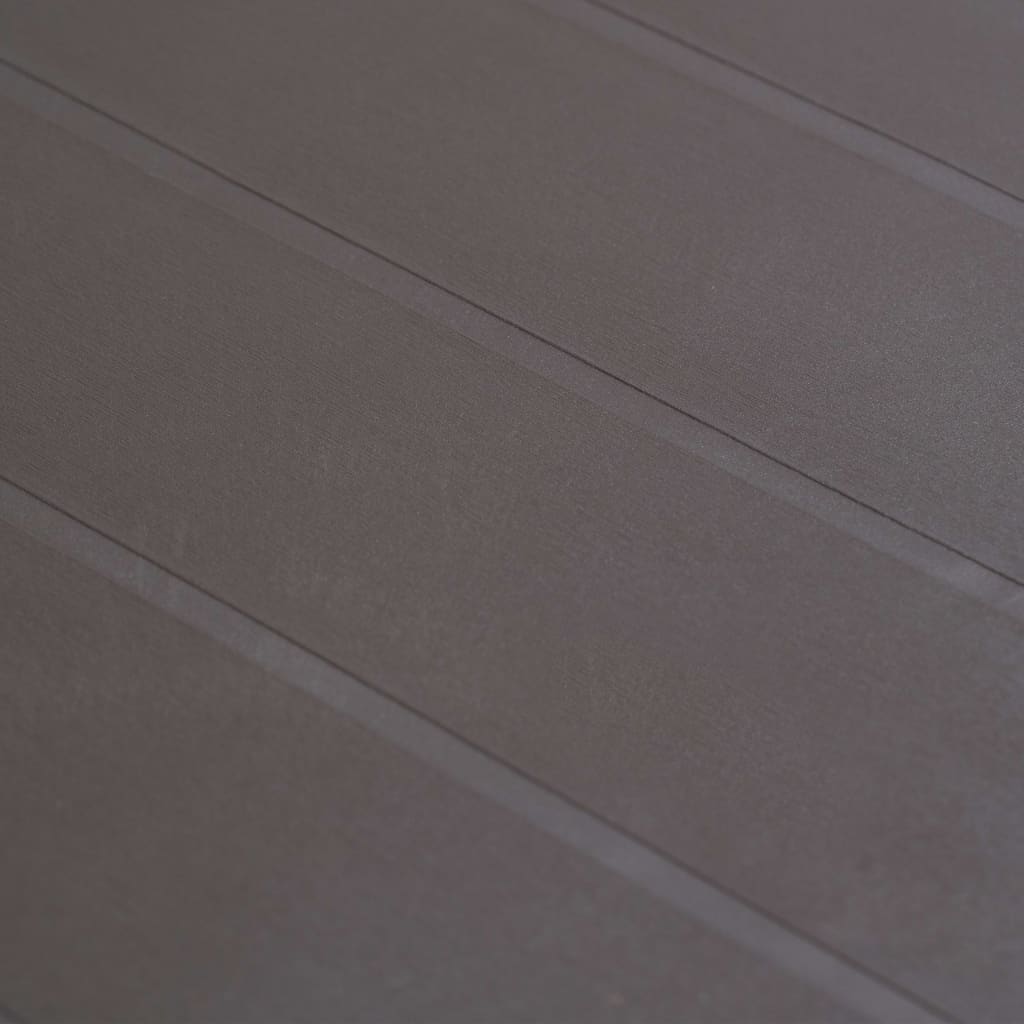 vidaXL Patio Table Garden Outdoor Porch Dining Table with Rattan Look Plastic-5