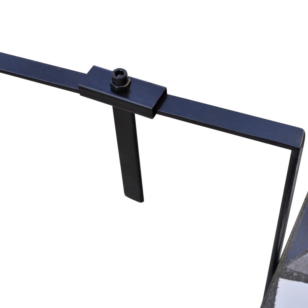 vidaXL Hanging Balcony Table Folding Outdoor Table for Balcony Garden Mosaic-18