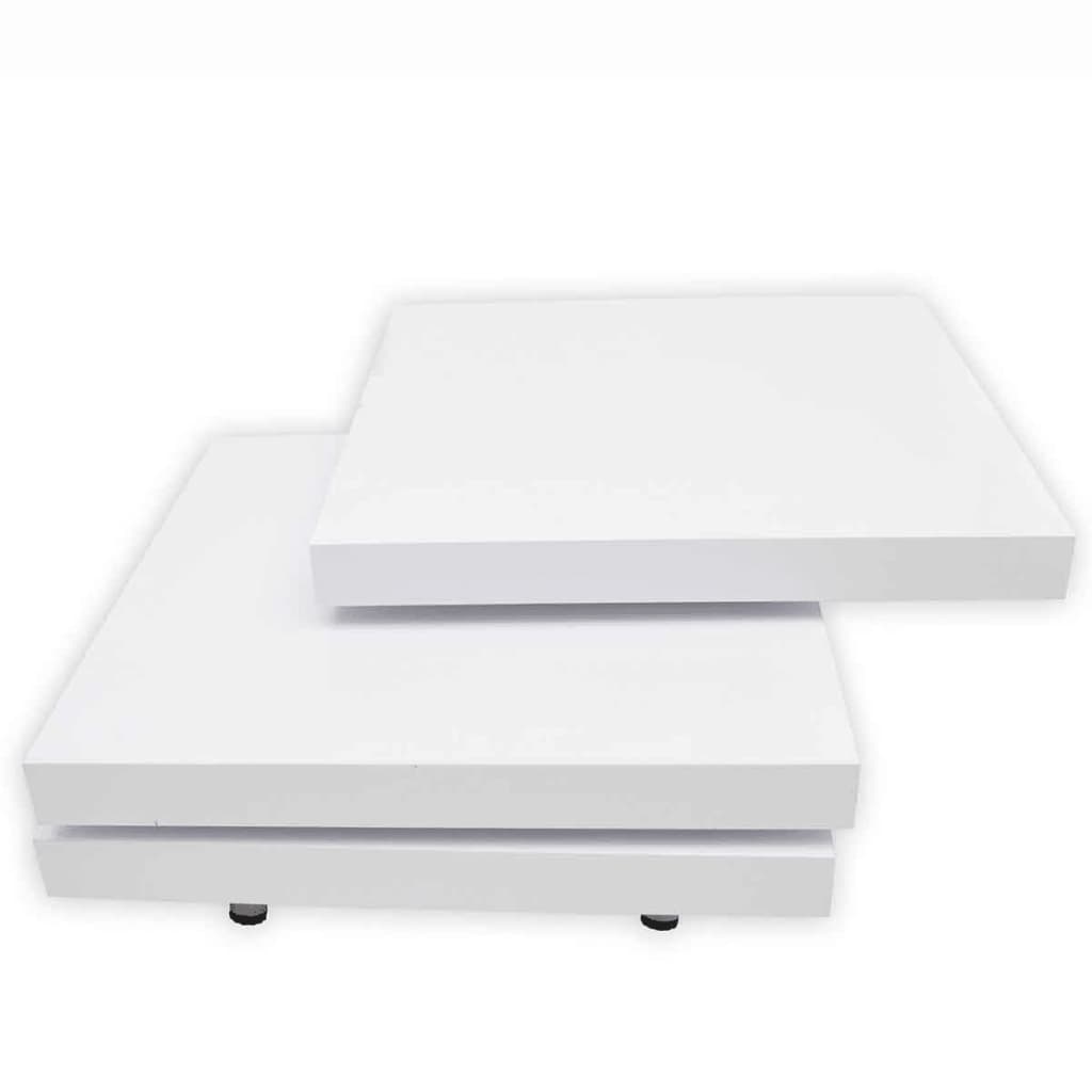 vidaXL Coffee Table 3-Tier End Extendable Side Sofa Table for Living Room-4