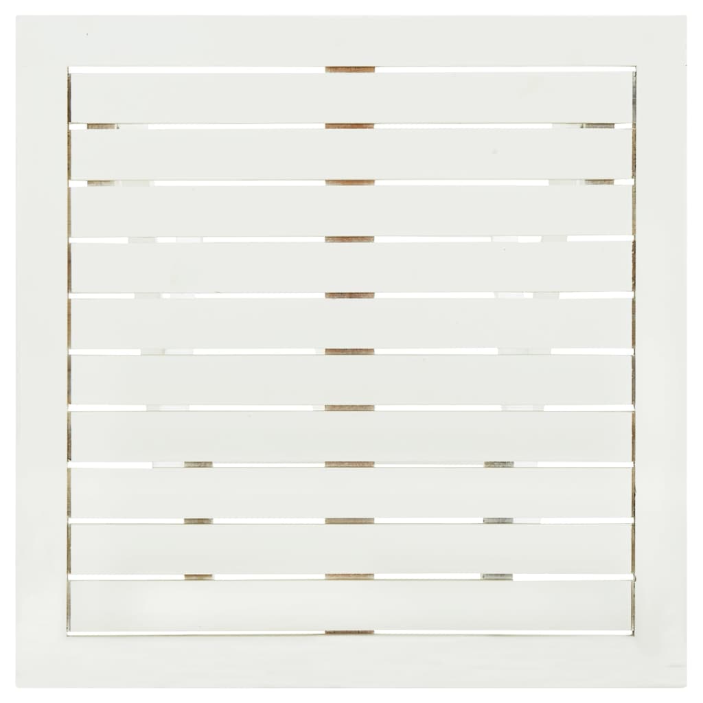 vidaXL Bistro Table Outdoor Side Table Folding Patio Table Solid Acacia Wood-8