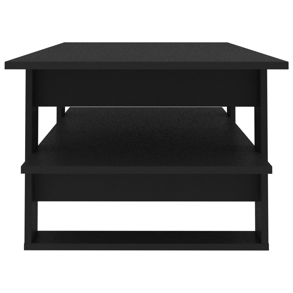 vidaXL Coffee Table End Table Side Sofa Table with Storage Engineered Wood-43