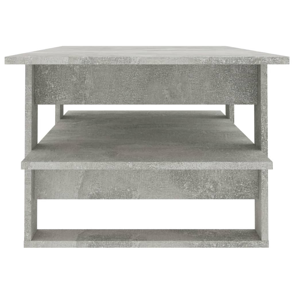 vidaXL Coffee Table End Table Side Sofa Table with Storage Engineered Wood-17