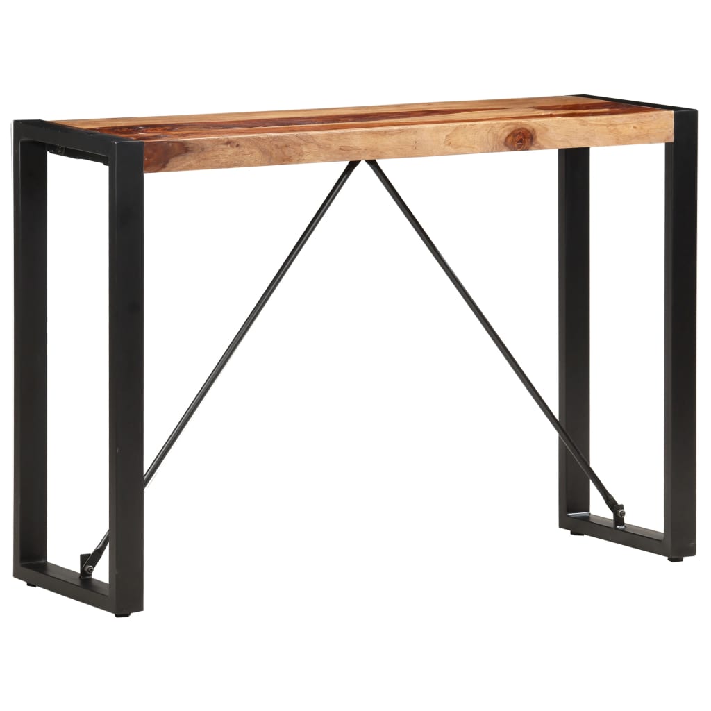 vidaXL Console Table Entryway Table Narrow Hall Side Table Solid Wood Mango-0