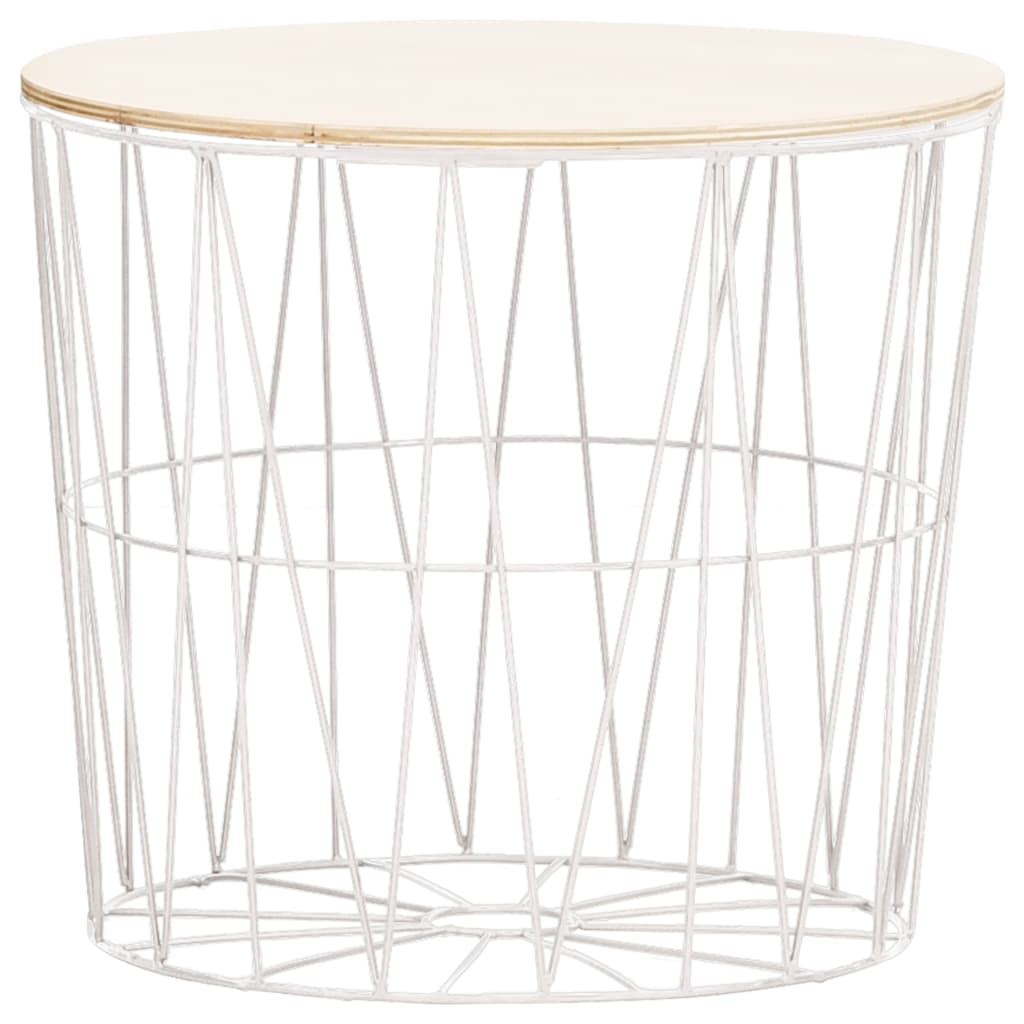 vidaXL Coffee Table 4 pcs Round End Table Sofa Table Living Room Furniture-12