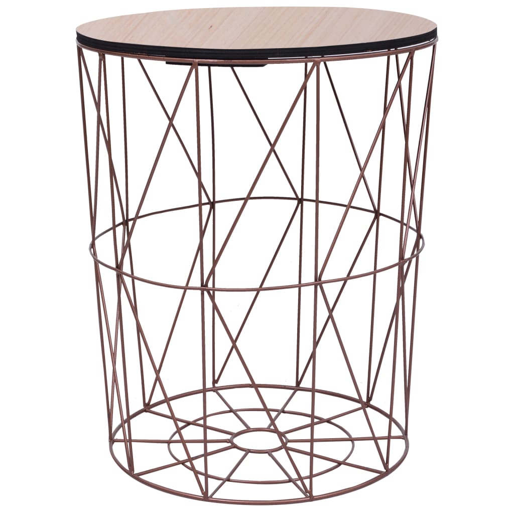 vidaXL Coffee Table Round End Table Side Sofa Table Living Room Furniture-1