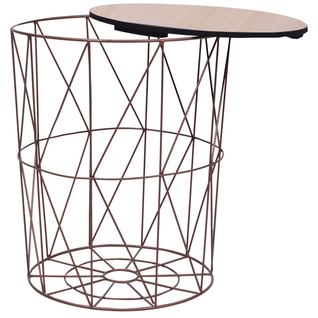 vidaXL Coffee Table Round End Table Side Sofa Table Living Room Furniture-5